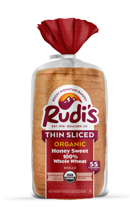 Thin Sliced Honey Sweet 100 Whole Wheat